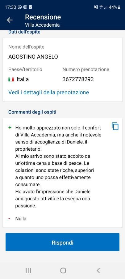 Villa Accademia Livorno Bagian luar foto